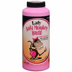 Anti Monkey Butt Powder is specially formulated to absorb excess sweat and reduce frictional skin irritation. It is Ideal for butt busting activities such as truck driving; motorcycling; bicycling; horse back riding; and extreme sports. May also be applied inside footwear; under sports pads; and other areas prone to chafing. Indoors or outdoors; work or play; or on occasions when you sit on your butt all day; dont let your buns get red; use Anti Monkey Butt Powder instead! Anti Monkey Butt Corporation is dedicated to maximizing the performance and comfort of sports enthusiasts and people who work hard all day long. If you've suffered from the soreness; itching and redness caused by the friction of clothing against skin; then you know it can ruin your day. Our goal is to provide products that help to prevent "Monkey Butt" so you can enjoy your favorite activity. The founders of the company include a health care professional and a heavy equipment operator/construction worker who are both dedicated dirt bike riders and racers. Over the years they've tried a variety of products to prevent Monkey Butt. None of the available products however; lived up to their expectations for comfort; relief of soreness or easy availability. In 2003; they decided to develop their own remedy to deal with the condition that had plagued them for years. After several months of testing different formulas; their development team found just the right combination of ingredients. They liked the results so well that they decided to market their creation as Anti Monkey Butt Powder. Now; motorcyclists; horseback riders; bicyclists; runners; truck drivers and anyone who suffers from Monkey Butt can find relief by using Anti Monkey Butt Powder! Say Good-bye to Chafed Thighs! Lady Anti Monkey Butt Powder is specially formulated with patented satiny smooth powder to minimize the frictional discomfort that women often experience when using exercise equipment; running; driving; cycling or just walking.