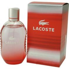 In its vibrant red bottle, this Lacoste Red eau de toilette spray is described as "the perfect match for the active man". Top notes of Siberian pine and green apple blend with a heart of jasmine, cedar leaves and white musk, rounded off with a woody base of patchouli and vetiver. The Lacoste Red range for men is a big hit at Fragrance Direct; our customers love its aromatic, masculine smell, which lasts all day long, and isn't too overpowering on the senses. As well as the stunning presentation of the bottles, Lacoste Red also provides excellent value for money. Lacoste was founded in 1933 by Frenchman Rene Lacoste, a keen tennis player, and is thought to be the first brand to ever have a brand name appear on the outside of an article of clothing. Instantly recognisable by its green crocodile logo, the Lacoste brand now incorporates a range of fragrances and aftershaves, including the Lacoste Red collection for men.