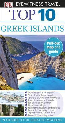 DK Eyewitness Travel Guide: Top 10 Greek Islands is your pocket guide to the very best of the islands of Greece. Packed with insider tips, the best hotels for every budget, and the most fun places to take children, our Top 10 Travel Guide is the resource you'll need for a fantastic trip to the islands of Greece. Experience breathtaking natural wonders like stunning bays and beaches; explore picturesque villages, splendid churches, and gorgeous monasteries; check out fascinating museums and galleries. You'll also find ideas for enjoying Greek food and local cuisine, and for finding superb wine in restaurants and bars. Discover DK Eyewitness Travel Guide: Top 10 Greek Islands True to its name, this Top 10 guidebook covers all major sights and attractions in easy-to-use top 10 lists that help you plan the vacation that's right for you. Don"t miss destination highlights. Things to do and places to eat, drink, and shop by area. Free, color pull-out map (print edition), plus maps and photographs throughout. Walking tours and day-trip itineraries. Traveler tips and recommendations. Local drink and dining specialties to try. Museums, festivals, outdoor activities. Creative and quirky best-of lists and more. The perfect pocket-size travel companion: DK Eyewitness Travel Guide: Top 10 Greek Islands Recommended: For an in-depth guidebook to Greece, check out DK Eyewitness Travel Guide: Greece, Athens & the Mainland, which offers the most complete cultural coverage of Greece; 3-D cross-section illustrations of major sights and attractions; thousands of photographs, illustrations, and maps; and more.