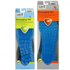 All Arch Types. The Sof Sole&reg; Massaging Gel&trade; insoles are made with over 100 individual gel cushion cells that support and soothe your stride. The cells move independently with every step, and massage your feet while you walk. Customizable full foot comfort. Over 100 massaging gel cushion cells. Trim to fit. Manufacturer's Warranty: All Sof Sole insoles are built on a 30-day money-back comfort guarantee. If the customer isn't 100% satisfied with their Sof Sole insoles, they can return them to Sof sole for a full refund. No questions asked!