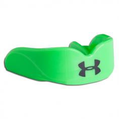 Under Amour Armourfit Mouthguard - Strapless - Youth. Under Armour ArmourFit Mouthguard is constructed of an ArmourFit material that molds to teeth for a tight; comfortable fit. Microwaveable; boilable and re-fittable. Provides a dentist-like fit; Under Armour's ArmourFit Mouthguard is chew resistant and makes it easy to breathe and talk. Microwave for 45 seconds or boil for 30 seconds then bite for custom fit. Hydrophobic material will not absorb water and will not deteriorate.