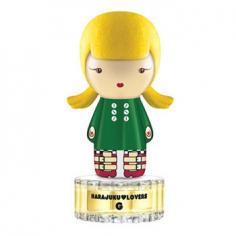 Women's 0.33 oz EDT Spray. Gwen Stefani launched new Harajuku dolls in autumn 2010 named Wicked Style this time dedicated to the wild fashion of Tokyo streets especially Takeshita Dori. Every girl has a "wicked style" on her own expressed by cheerful colored hair clothes and super cute shoes. Harajuku Lovers Wicked Style G is a floral fruity fragrance with aromas of apple peach pineapple melon peony tuberose raspberry musk and aquatic notes. G is a fashion icon very Gwen Stefani.