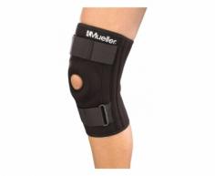 This adjustable brace is ideal for the treatment and relief of Chondromalacia (irritated kneecap), patellar tendon strains, and arthritic knees where lateral firmness is needed. The supportive steel springs and kneecap buttress help protect the patella and knee joint during competition or injury recovery, and the brace has been designed to provide a comfortable fit for all-day wear. The supportive steel springs on both sides provide firm support, as well as a full range of movement. There is a Patella buttress that stabilizes and protects kneecap and adjustable straps offer controlled compression. The fully-trimmed edges have smooth seams which prevent chafing and slippage*CHONDROMALACIA is caused by improper tracking of the patella, causing excessive force or pressure to wear the under-surface of the patella. This leads to irritation of a portion of the knee cap, inflammation, degeneration and pain.