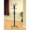 Shop for Decor at The Home Depot. A classic design in Black metal finish, this coat rack is sure to dress up any home. It is perfect to add a touch of style to your entrance way, or even if you're simply looking for a functional item that will hold your coats. Some assembling may required. Color: Black.