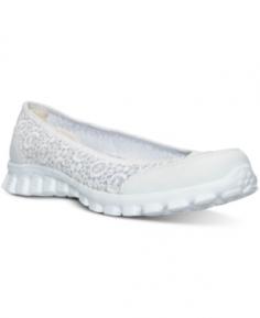 These Skechers EZ Flex 2 Crochet Mesh casual shoes take charm and comfort to the next level designed with stylish crochet details and stitching accents. SHOE FEATURES Memory foam insole provides comfort all day Slip-on design makes for easy on and off Rubber outsole provides reliable traction SHOE CONSTRUCTION Fabric upper and lining Rubber outsole SHOE DETAILS Round toe Slip on Memory foam footbed Promotional offers available online at Kohls.com may vary from those offered in Kohl's stores. Size: 6. Color: White. Gender: Female. Age Group: Kids. Pattern: Solid. Material: Rubber/Foam.