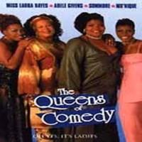 Following in the footsteps of Spike Lee's THE ORIGINAL KINGS OF COMEDY-or, more precisely, trying to outdo that film-THE QUEENS OF COMEDY stars four African American female comedians taking on life, love, and their own personal pursuits of happiness. Miss Laura Hayes, Adele Givens, Sommore, and Mo'Nique are at their raunchiest best as they perform their stand-up routines at the Orpheum Theater in Memphis, Tennessee. The girls prove that they can be just as funny-and just as filthy-as the boys in this hysterical night of comedy. In addition to the stage show, the film includes documentary footage of the four women walking through the streets of Memphis, meeting the people, "working" at Interstate Bar-B-Q, and asking for fake fingernails for their toes. They kid each other, curse at each other, and clearly have a lot of fun together. Their camaraderie is infectious and hilarious, and their attacks on the state of the male-female war of the sexes is fresh and exhilarating. THE QUEENS OF COMEDY proves that when it comes down to it, women can certainly give it just as good as men can.