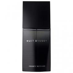 Issey Miyake Nuit d'Issey Eau de Toilette, 4.2 oz. Details Dive into the night with NUIT D'ISSEY. Elegance, strength, masculinity. The powerful force of natural attraction. Leather, woody and fresh. Combining of transparency and opacity, NUIT D'ISSEY debuts an unique brushed effect, illustrating the reflection of the moon on water. 4.2 fl. oz./ 125 mLDesigner About Issey Miyake: Japanese designer Issey Miyake founded his Miyake Design Studio in 1970 after working for French couturiers Guy Laroche and Hubert de Givenchy and American designer Geoffrey Beene. In 1973, Miyake debuted his own collection in a Paris group fashion show with a layered and wrapped look that soon became his trademark. Today, Issey Miyake is famous worldwide for his technology-driven clothing and purely captivating fragrances.