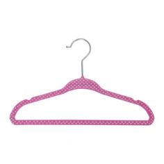 Find housecleaning accessories at Target.com! Maximize your child's closet space with this set of 30 pink hangers from delta. Perfectly sized for kids' clothing, these slim-profile hangers are covered in a velvety material that helps clothing stay securely in place. Integrated shoulder notches are perfect for straps and help prevent slippage.