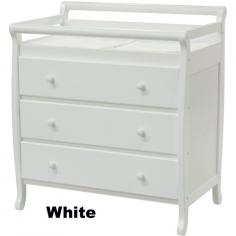 This DaVinci Emily changing table is stylish and functional. Product Features 3 drawers Changing surface with changing pad Made of sustainable New Zealand pine Metal glide hardware Built-in stop mechanisms make drawers child safe Lead- and phthalate-free Product Details 40.625H x 22.625W x 36.375D Assembly required Wood Wipe clean Manufacturer's 1-year limited warranty Model numbers: Cherry: M4755C Ebony: M4755E Natural: M4755N Honey oak: M4755O Espresso: M4755Q White: M4755W Promotional offers available online at Kohls.com may vary from those offered in Kohl's stores. Size: One Size. Color: White. Gender: Unisex. Age Group: Infant. Material: Wood/Pine.