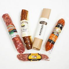 Fabulous Sopressata Assortment includes: Abbruzzi Salami by Milanos (12 oz), this Abbruzzi salami is double ground for a smooth, even texture, unlike the coarse texture you would find in traditional sopressata; Sopressata by Creminelli (7 oz), the Creminelli version is redolent of garlic and red wine giving it a robust and easy-to-enjoy flavor; Sopressata by Aux Delices des Bois (8 oz), from small farms to careful curing, this sopressata is a true artisan product;? Sopressat