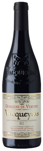 Although the first written records of wine production in Vacqueyras date back to 1414, the Romans probably began winemaking there as early as the second century BC. Today, a great Vacqueyras, like this magnificent example, strikes the perfect balance between power and precise fruit expression. And that's exactly what you have here. Domaine de Vervine is a small estate nestled at the foot of the Dentelles de Montmirail, just outside the village of Sarrians. The vineyards are planted amidst sun dried garrigue which lends herbal complexity to this juicy Rhône red. This wine is ready to enjoy now, but given time the ripe red fruit will develop notes of liquorice, pepper and spice. Locals would serve with daube provençale, game or wild boar.
