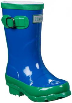 For Hatley's boot sizing. Have good time splish-splashing around! Rubber rain boot with allover stripe print. Cotton lining and textile insole provide all day warmth and comfort. Pull-on style with decorative side buckle. Textured rubber outsole for traction on wet surfaces. Measurements: Heel Height: 1 inWeight: 1 lb 1 ozCircumference: 12 1 2 inShaft: 10 inProduct measurements were taken using size 13 Little Kid, width M. Please note that measurements may vary by size.