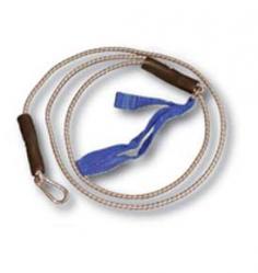 Color-coded bungee cords can be used for both upper and lower body exercises. Cords have a snap hook on one end to attach to the D-ring handles, straps or mounts. A multi-fitted color-coded webbing loop AND nub is on the other end. Grip the loop, use as a foot stirrup, or place the nub in a door jamb. The Cando bungee system is versatile! All Cando exercise products are CE certified. There is no actual image of this item. The image shown is representative only. The actual item will be red.