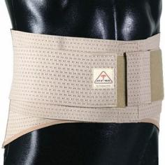 Protects from fatigue strains and other back-related injuries. Features a back pocket for use with an optional thermoplastic moldable insert or a hot/cold gel pack. Two additional side pulls allow for better support and precise tension adjustment to the desired level. Made of highest-quality breathable elastic for support durability and maximum comfort in daily wear. 9 wide comfortable to wear and unnoticeable under clothing. Available Colors: Beige. Size: L. Conditions: Lower back pain muscle pressure fatigue strains back-related injuries scoliosis osteochondrosis lumbago surgery on the lower section of the spine physical activities in extreme weather conditions lifting and moving heavy objects.