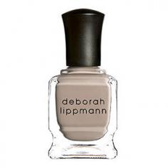 Shade: Not-so-typical taupe creme Deborah Lippmann's nail lacquers are made with the finest ingredients, offering gorgeous color as well as treatment benefits. Formulated with Biotin, green tea and Aucoumea Klaineana extract theses nail colors helps to strengthen, hydrate, stimulate nail growth and prevent ridge formation. Slightly thicker in consistency than ordinary nail color and brush bristles that are more densely packed allow color to glide on evenly and effortlessly. Benefits: Botanical ingredients strengthen, hydrate, promote nail growth and deter ridge formation. Quick-drying, long-wearing and highly pigmented. Free of formaldehyde, toluene, dibutyl phthalates, camphor and formaldehyde resin. Note: Polish bottles should kept in an upright position. Laying the bottle down causes it to separate much faster and breaks down the formula.