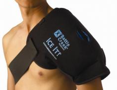 Deluxe Cold Therapy System provides a convenient way to position cold therapy whenever needed. Ice-It! Cold Packs freeze in just 20 minutes can be used again and again and are filled with non-toxic material that maintains its pliability even when fully frozen. Fully Flexible: Molds around painful areas when frozen. High Freezing Point: Quickly reaches freezing temperature. Stays Colder Longer: Maintains temperature longer for maximum therapeutic benefit. Quality Materials: Non-toxic fill inside latex-free vinyl. Durability: Can be used several times a day. Ergonomic Design: Perfect for neck shoulder back and wrist. Protects Skin: Fabric shields skin from hypothermia related tissue damage. Insulated: Retains temperature longer. Comfort: Plush fabric and foam cushion are soft and gentle on sensitive skin. Protects Clothing: Prevents condensation from wetting clothes. Machine-Washable: Fully removable to maintain freshness and appearance. Velcro: Fully detachable at both ends. Stability: Provided by generous width. Long Length: Provides virtually unlimited positioning options. Compression: Adjusts for customized compression. Hands-Free Usage: Allows you to maintain activity during cold therapy. 2 6x12 Cold Pack. Stay Put Holster. Elastic Strap and velcro straps.