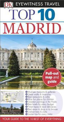 DK Eyewitness Travel Guides: the most maps, photography, and illustrations of any guide. DK Eyewitness Travel Guide: Top 10 Madrid is your pocket guide to the very best of the largest city in Spain. A trip to Madrid should include visiting great restaurants and cafes, sampling tapas and other local delicacies, and enjoying lots of shopping at charming shops, markets and boutiques. Visit must-see museums and galleries and see the greatest paintings in the Prado; use your Top 10 Travel Guide to find a great walk through Madrid; and finish out the day at the city's best bars and clubs. Our guide to Madrid includes insider tips, the best hotels for every budget, and the most fun places to take children in the city. Discover DK Eyewitness Travel Guide: Top 10 Madrid True to its name, this Top 10 guidebook covers all major sights and attractions in easy-to-use top 10 lists that help you plan the vacation that's right for you. Don"t miss destination highlights Things to do and places to eat, drink, and shop by area Free, color pull-out map (print edition), plus maps and photographs throughout Walking tours and day-trip itineraries Traveler tips and recommendations Local drink and dining specialties to try Museums, festivals, outdoor activities Creative and quirky best-of lists and more The perfect pocket-size travel companion: DK Eyewitness Travel Guide: Top 10 Madrid Recommended: For an in-depth guidebook to the city of Madrid, check out DK Eyewitness Travel Guide: Madrid, which offers the most complete cultural coverage of Madrid; trip-planning itineraries by length of stay; 3-D cross-section illustrations of major sights and attractions; thousands of photographs, illustrations, and maps; and more.