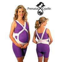 The Prenatal Cradle offers orthotic support for the abdomen and back. It also eases pain from hip separation and pubic Symphysis. Purchasing the proper size is essential to maximize effectiveness and comfort Features Doctor recommended. Patented design supports back and abdomen. Gently improves posture while easing many discomforts. May be worn with regular lingerie. Based on the most natural stance of a woman with child. Completely adjustable, even through clothing. Machine washable, flannel-backed. Practical - no need to remove for toileting. Strong and effective. Lordosis. Sciatica. Reduces abdominal and back strain. Lifts uterine weight from pelvic cradle to ease hip separation and pubic symphysis. Encourages circulation from lower extremities. Specifications Size - Medium. Support Band Measurement - 39-45 in, 99-114cm. Current Pregnancy Weight - 175-200 lbs, 80-90 kg. Pant Size - 10-14. Item Weight - 6.5 oz. Dimension - 8 x 5.25 x 2.25 in.