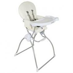 Three children later and countless high chairs and booster seats and I've finally found the high chair of my dreams! The Joovy Nook is amazing. First of all, it looks fantastic! It has clean lines and is unobtrusive in my kitchen. I was fearful that I would not be able to keep it's beautiful white leatherette so white after strawberries and tomato sauce. but tada. it's still white. It wipes down easily AND you can take the entire seat cover off and put it in the washer AND dryer! A leatherette, really! When I say unobtrusive, I mean it. It folds completely flat with one hand. Many high chairs fold, but I have never seen one that folds this flat, this easily! But the best thing about it is when my 18 month old walks over to it, swings the tray open and attempts to climb in. The swing open tray is awesome. In the past, that was always a HUGE problem for me, where to put the tray. Many high chairs claim to have places to store the tray but it is always a cumbersome project to get the tray stowed away. This swing open tray makes it easy to store the tray and to put your child in and out of the high chair. PLUS, the tray has a removable tray on top that can be easily popped off and rinsed after a messy meal (it's dishwasher safe too). In the daily grind of motherhood, it's the little things that are so great. It is so nice when a product performs and helps to simplify your life. Swing open, removable and dishwasher safe tray Super compact fold Top of the line fabric Wipeable and safe 5-point harness.