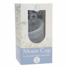 Glad Rags - The Moon Cup Size A Glad Rags The Moon Cup. The menstrual cup is a great alternative to tampons. You save money and reduce your environmental impact because you aren't throwing products away month after month. The Keeper is made of natural gum rubber. The Moon Cup is made of medical grade silicone. If you have any latex allergies, choose The Moon Cup. Enjoy the convenience, economy and peace of mind that comes with these long-lasting products. They are simple to use and take up almost no room in your purse or pack, making them ideal for travel, work, and school. Glad Rags The Moon Cup: Safe Simple Smart Save money and the Planet Easy To use Made with medical grade silicone Last for years! Reduce your carbon footprint every month Frequently Asked Questions What is the complete GladRags Product line? GladRags Pantyliner: The GladRags Pantyliner is great for light days or those days when you're not sure if your period might come. It's also great backup for a Moon Cup or Diva Cup, or sea sponge tampon. The GladRags Pantyliner snaps around your underwear just like the wings of a disposable pantyliner. Only much more comfy! GladRags Day Pads: These pads are perfect for day use and consist of a holder and two inserts. Depending on your flow, you can use one or both of the inserts. The GladRags Day Pad with both inserts is the equivalent of an average disposable maxi pad. You can even add a third insert and make it a super maxi. GladRags Night Pads: These larger pads provide added protection while you're sleeping. The night pads consist of a holder and two inserts; both the inserts and the long holder are lined with absorbent terry cloth. The GladRags Night Pad with two inserts acts the equivalent of a super or overnight disposable maxi pad. Menstrual Cups: Menstrual Cups are a sustainable option for tampon users. The Moon Cup, The Keeper Cup, Lunette, or the Diva Cup are perfect for this purpose.