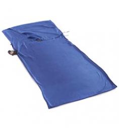 100% silk sleeping bag liner. Adds 10-12 degrees of breathable insulation. Use it alone in warmer weather or indoors. Side/top entrance for easy in and out. Waterproof stuff sack included. Pillow compartment included. Can be used with any sleeping bag. Ties included on each side for a snug fit. 5-oz. overall weight. What We Like About the Silk Sleep Sack: The Silk Sleep Sack can be used with any sleeping bag to add 10-12 degrees of warmth on chilly nights. You can also use it as a standalone sleeping sack on warm nights or when sleeping indoors. The 100% silk material is breathable providing luxurious comfort you won't normally get while roughing it. When you're on the go the sleep sack folds into its own attached waterproof stuff sack. This prolongs the life of your sleeping bag liner and makes it easy for storage and travel. It offers easy top and side entrances and includes ties on each side for a snug fit. Use the Silk Sleep Sack without a sleeping bag for nights in hotels and hostels. This liner is perfect for any trip. About The Travel Hammock Inc. The Travel Hammock Inc. now known as Grand Trunk offers products that add to the enjoyment of outdoor enthusiasts. Established in 2002 out of Skokie Ill. Grand Trunk's outdoor hammocks are perfect for camping hanging out at the beach or relaxing in the backyard. These colorful hammocks have been used all over the world and are built to withstand the toughest conditions. Made to be environmentally friendly Grand Trunk's hammocks can be accessorized with the Tree Sling to elevate them even in the most difficult terrain. For high-quality versatile hammocks count on Grand Trunk. The lightweight Silk Sleep Sack is a sleeping bag liner made of 100% silk to add warmth and comfort to any sleeping bag.