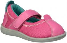 All See Kai Run shoes are designed to promote healthy foot development in kids. Dress her in adorable comfort with the Echo mary jane from See Kai Run Kids. Awarded the Seal of Acceptance from the American Podiatric Medical Association (APMA).Mesh and synthetic upper with contrast stitching. Hook-and-loop strap for easy on and off. Breathable mesh lining. Removable cushioned insole. Durable rubber outsole. Measurements: Weight: 3 ozProduct measurements were taken using size 8 Toddler, width M. Please note that measurements may vary by size.