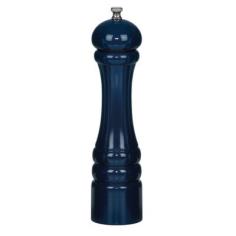 As Americas oldest pepper mill manufacturer Chef Specialties Company has offered Americas professional and amateur chefs the finest pepper mills since 1940. Today Chef Specialties pepper mills retain the quality that was first designed in the original pepper grinders back in the 40s. They are the most widely sold pepper mills to the Food Service or Restaurant Industry. Our market ranges from beginner cooks to Executive Chefs. Bring the beauty of the ocean and sky to your kitchen with our cobalt blue salt mill. Part of our new Autumn Hues collection of spice mills. Wood comes from Maine and fitted with a durable non-corroding mechanism. Assembled in USA.