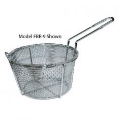 Fry Basket Measures 9-1/2 round and 5-3/4" deep Made from medium 4 mesh wire