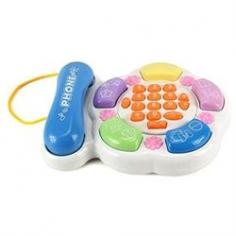 Fun Learn & Play Children's Kid's Toy Telephone Game Set-Flashing Lights, Music, Animal Sounds, Ringtones-Learn about Logic, Develop Hand Eye Coordination-Requires 3 AA Batteries to run (not included)