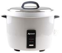 This Adcraft Commercial Rice Cooker (RC-E30) cooks 30 cups of rice with ease and will keep your cooked rice warm for long periods of time. If your kitchen needs to keep high volumes of cooked rice on hand for dishes such as rice bowls, Asian dishes or Mexican style food served with rice, burritos and more, this Commercial Rice Cooker will do the trick. This heavy duty rice cooker comes complete with a stainless steel lid and an aluminum insert. The insert features interior graduations that are easy to read for quick and convenient rice preparation. An oversized plastic rice fork and clear plastic measuring cup are also included.