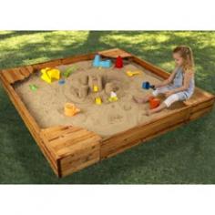 Backyard Sandbox by KidKraft 00130. Our Backyard Sandbox gives kids a perfect place to build sandcastles, dig for treasure and play with all of their favorite sand toys. Parents will love watching their kids have so much fun without even leaving the backyard. Corners double as convenient seating Mesh cover for when sandbox is not in use Large enough that multiple children can play at once Reinforced wooden panels prevent warping and weathering Specification This item includes: KK-00130 Backyard Sandbox 60"L x 60"W x 8.46"H Please refer to the Specifications to determine what items are included since sometimes the image shows more or less items. If you are not sure, please contact us and our customer service will be glad to help.