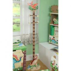 Teamson Dinosaur Coat Stand: Let our friendly dinosaur spur your children into keeping their toys organised. A five-drawer cabinet, this piece is fun and functional, as well as becoming a part of playtime. Dimensions: L: 24. 8cm X H: 146. 4cm X W: 29. 6cm About Teamson: US based designers and manufacturers of Nursery Furniture and Toys, Teamson, have a large range of colourful furniture for your baby or toddler. The furniture ranges include the Alphabet, Sunny Safari, Magic Garden and Crackle Finished collections. All of Teamson's creations for children are painted by hand by their talented artists, so no two are exactly alike. Teamson nursery furniture offers tables, chairs, toy boxes, bookshelves, potty chairs and lots of other good things for the nursery. The toys include the very nice collection of children's play castles.
