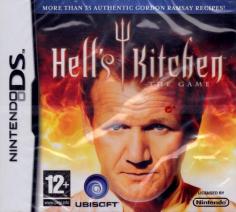 Hell's Kitchen is a TV phenomenon featuring world-renowned chef Gordon Ramsay putting aspiring chefs through rigorous culinary tests. The game recreates the show's pressure-cooker atmosphere as players complete a series of kitchen and dining room challenges to find out if they have what it takes to be a "Five-Star" chef. Fulfilling an order requires three important phases - preparation, cooking and service, all of which players must master to progress. Prepare ingredients, cook them to the correct quality and get food out of the kitchen on time. Each complete meal is scored by Chef Gordon Ramsay to make the kitchen boot camp experience come alive. Just like the contestants on the TV show, players must master all aspects of cooking: preparation, cooking and service. Chef Ramsay watches your every move and judges you as you progress - yelling, praising or shutting down the kitchen if your skills don't meet his expectations. As you progress, you'll gain access to authentic Gordon Ramsay recipes, including many that are exclusive to the videogame. In Career Mode, earn your stars to build your way up from a Single Star restaurant to a prestigious Five Star establishment. Then, continue to advance through seven more restaurant ranks. As your Star Rating advances, the recipes become more intricate. In Arcade Mode, concentrate your efforts solely on food preparation and cooking. The pressure builds as customers become increasingly more demanding.