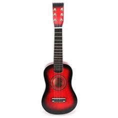 Classic Acoustic Beginners 6 Strings Toy Guitar-Nicely Finished, Bright Colors-6 Steel Strings, Perfect for All Beginners-Comes with Guitar Pick, Extra Guitar String, Guitar Pick Color May Vary-Approx. Length: 22.5