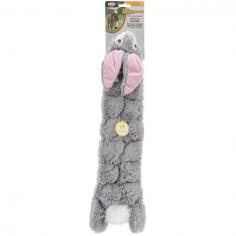 Ethical Products Inc-Skinneeez Multi Squeaker Rabbit: Dark Gray, Light Gray Or Tan. Dogs Love New And Exciting Sounds! These Toys Are Stuffing Free So They Offer Long Lasting Play Since There Is No Stuffing To Rip Out. The Design Provides A Flip Flopping Action That Dogs Love. This Package Contains One 20 Inch Long Squeaker Dog Toy With Nineteen Squeakers. Comes In Three Different Colors. There Is No Guarantee Which Color You Will Receive Upon Purchase. Imported.