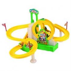 Ferris Wheel Car Park Children's Kid's Battery Operated Toy Vehicle Playset-Watch as the Cars Climb the Ramp and Slide Down to the Ferris Wheel and Back Down to the Ramp-Comes with 3 Cars-Requires 3 AA Batteries to run (not included)-Approx. Overall Height: 9.5