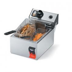 Vollraths Cayenne 10 Pound Standard Duty Countertop Fryer (40706) is specially designed with rapid heat-up and recovery times to reduce your downtown and keep you serving up hot and crispy fried foods with very little fuss. This compact Electric Fryer allows you to deep fry up to ten pounds of fat and only takes up a small amount of space on your countertop. The Vollrath Standard Duty Countertop Fryer is perfect for convenient, no-hassle, light-duty frying.