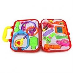 Mini Medical Case Pretend Play Children's Kid's Toy Medical Doctor Kit Playset-Comes w/ Everything Needed-Perfect for Role Playing! Accessories May Vary-Approx. Case Dimensions: 9.5 x 9 x 2