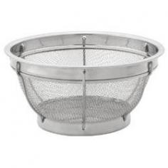 Product FeaturesSize: 8-InchMesh colander; a tool that's at the core of a well-equipped kitchen Made of durable and attractive 18/8 stainless steel Perfect for draining and rinsing foods such as pasta, seafood, fresh fruits, salads, herbs and vegetables Built to the exacting specifications of the world's best culinary shops Part of the Essentials line by HIC - Quality, Function and Value; portion of proceeds supports C-CAP, preparing underserved high school students for college as well as careers in the restaurant and hospitality industries Size: 8-Inch