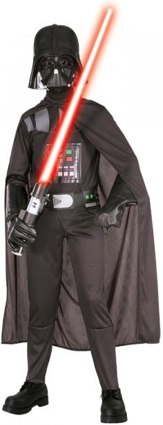 May the force be with him this Halloween in this Star Wars Darth Vader costume. In black. What's Included Long-sleeved jumpsuit Cape Front face mask Belt What's Not Included Lightsaber Gloves Shoes Fabric & Care Polyester/polyurethane/plastic Hand wash Imported Promotional offers available online at Kohls.com may vary from those offered in Kohl's stores. Size: MEDIUM. Color: Black. Gender: Male. Age Group: Kids. Material: Polyester/Polyurethane/Plastic.