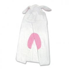 Plush 100% cotton terry cloth Super fun bunny character design White body and ears with pastel pink belly Fits up to size 3TDimensions: 27 x 36 inches. At first sight your child will want to hop straight from the bath and into the Trend Lab Bunny 2 Piece Kids Hooded Towel Set. The cute-as-a-button bunny character design with its bright white body white ears and pink belly will make bath time a joy. In absorbent 100% cotton terry cloth this towel will have your child happily leaping into its fuzzy embrace. This towel set will make for one very hoppy little bunny. At 27 x 36 inches the towel will fit up to size 3T. About Trend LabBegun in 2001 in Minnesota Trend Lab is a privately held company proudly owned by women. Rapid growth in the past five years has put Trend Lab products on the shelves of major retailers and the company continues to develop thoroughly tested high-quality baby and children's bedding decor and other items. With mature professionals at the helm of this business Trend Lab continues to inspire and provide its customers with stylish products for little ones. From bedding to cribs and everything in between Trend Lab is the right choice for your children.