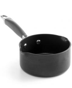 This little pan takes up almost no space in your cabinet and is handy not only for melting butter but also for heating wine for risotto or re-heating a bit of gravy. It's pour spout allows you to pour without drips. Finally, it's simply the cutest little pan you'll have in your kitchen. Features: Heavy gauge hard-anodized aluminum offers exceptional gourmet cooking performance. Anolon SureGrip handles are durable and ergonomic, providing a soft, confident grip. Oven safe to 400&deg;F/204&deg;C. Restaurant tested by professional chefs, DuPont's Autograph 2 surpasses all other standard nonstick formulas by delivering enduring nonstick performance - inside and outside the pan - with superior durability that stands up to the rigors of professional kitchen use.