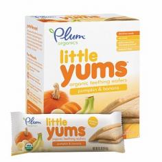 The Perfect First Snack For Little Teethers Tasty Pumpkin Banana Wafers Certified By The Non-Gmo Project Free Of Artificial Flavors & Preservatives No Mess Solution, Easily Dissolves For Convenient Feeding Made With 100% Bpa-Free Packaging Contains 6 Individually Wrapped 3 Packs At Plum&Trade; Organics, We Believe The Joy Of Eating Starts With The Very First Spoonful. Introducing Babies To Real Food With Delightful Tastes And Pure Ingredients As Early As Possible Can Create A Foundation For A Lifetime Of Healthy Eating. Our Foods Are Cooked Just The Right Amount To Retain Nutrients Compared To Other Processing Methods. And Our Recipes Are Culinary-Inspired To Help Parents Nourish Their Little Ones With Yummy, Nutritious Foods. Plum Organics Little Yums, A Line Of Teething Wafers Made From Whole Grain Buckwheat And Real Fruit And Veggies, Is The Perfect First Snack For Little Teethers. The Wafer Easily Dissolves To Encourage Self-Feeding For Teething Babies, And Is Made With Unique Fruit And Vegetable Combinations To Delight Tiny Taste Buds. Each Biscuit Is Baked In Italy With Love, And Is Certified Organic Using Delicious And Nutritious Ingredients Such As Buckwheat, Pumpkin, And Kale. 6 - 0.5 Oz (14.1G) Packs ~ Net Wt 3 Oz (84G)