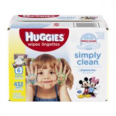 Huggies Simply Clean Baby Wipes are new and improved! Perfect versatility for cleaning your family's hands, faces, and bottoms - at home or on the go! For households that use a lot of wipes, HUGGIES Simply Clean Baby Wipe Refill packs and cases are a great way to replenish your HUGGIES Pop-Up Tubs and to make sure you have a wipe on-hand. Simply Clean Baby Wipes are great for any room in your home and give you a reliable clean for everyday use.