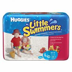 Huggies&Reg; Little Swimmers&Reg; Disposable Swimpants Allow For Worry-Free Water Play Fits Over 32 Lbs Tear-Away Sides Make Changes A Breeze Unique Absorbent Material Won'T Swell In Water Special Leak Guards Help Protect Stretchy Sides For A Comfortable Fit Back Label Helps Children Tell Back From Front Huggies Little Swimmers Swimpants Feature Everyone'S Favorite Disney And Disney / Pixar Characters. All Characters Are Available In All 3 Sizes To Fit Infants And Toddlers. Packaging May Vary From Image Shown.