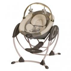 Glider Lx&Trade; Gliding Swing Soothes With The Same Gentle Motion Of Your Nursery Glider Ingenious Frame Uses 40% Less Space Than Other Leading Swings Option To Plug-In Or Use Batteries Vibration With Two Speed Settings Keeps Baby Relaxed Roomy Seat With Body Support And Recline For Baby's Comfort 6 Gliding Speeds Allow You To Find The Right Pace 10 Melodies And 5 Nature Sounds Will Delight And Amuse Timer Mode Helps Extend Battery Life Toy Bar With Two Toys Is Adjustable For Easy Access 5 Point Harness Keeps Your Child Secure Recommended Use: For Children 5.5 To 30 Lbs Graco's Glider Lx Is A Unique Gliding Swing That Soothes With The Same Gentle Motion You Use When Cuddling And Comforting Baby In Your Nursery Glider. For Your Convenience This Innovative Gliding Swing Has A Compact Frame That Uses 40% Less Space Than Other Leading Swings, And For Flexibility You Have The Option To Plug-In Or Use Batteries. A Plush, Roomy Seat With Removable Infant Supports And Vibration Will Keep Baby Cozy, While Music Will Keep Baby Entertained. With The Graco Glider Lx, You Have All The Features You Want In A Swing, But With The Gliding Motion Baby Loves! Requires 4 D Cell Batteries For Swing Operation Without Plug. Requires 1 D Cell Battery For Vibration. Batteries Sold Separately. Specifications: Weight: 18.46 Lbs. Overall Height: 36" Depth: Side To Side: 24.5" Front To Back: 28" Please Note: This Item Has Been Built To U.S. Electronics Specifications And May Need Additional Modifications Or Converters To Be Used In Countries Other Than The U.S. And Canada.