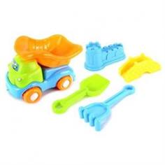 Cool Castle Dump Truck Children's Kid's Toy Beach/Sandbox Truck Playset-Comes w/ Toy Truck, Sand Mold, Hand Tools-Tools: Hand Scooper and Rake-Have Fun in the Sun!