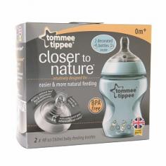 Closer To Nature&Reg; 0M+ 50 Years Expertise Intuitively Designed For Easier & More Natural Feeding Bpa Free 2 Decorated Bottles Inside* Mimics Natural Feel Flex & Movement Of Breastfeeding Easier To Latch On Anti-Colic, Anti-Gas Advanced Easi-Vent&Trade; Mother & Baby Awards 2009 Gold - Best Product For Bottle Feeding 2009 Uk Superbrands 2009/10 - Awarded For Quality, Reliability, Distinction Nipple Designed To Mimic The Natural Feel, Flex & Movement Of Breastfeeding More Natural Feeding Mimics Mum's Own Breastfeeding Action Scientifically Designed To Be Most Like Nature For Comfortable, Stress-Free Feeding Flow Rate Increases With Age, Ensuring Best Flow For Baby's Stage Easier To Latch On Provides Same Comfortable Latch, Flex & Stretch Of The Breast Easier To Combine Breast & Bottle Feeding Baby Latches On In The Same Way As Breastfeeding Advanced Anti-Colic Value Unique Value Lets Baby Feed Without Vacuum & Nipple Collapse - No Leaks Ultra Sensitive Value Helps Prevent Air Ingestion Which Can Lead To Gas, Colic & Fussiness Shaped For Intuitive Hold For Baby & You Mum Can Position Bottle For More Breastfeeding-Like Closeness Easy Indents For Baby's Little Hands Safe For Baby Bpa & Phthalate Free 2 X 9 Fl Oz / 260 Ml Baby Feeding Bottles Made In China *Actual Product Styling And Colors May Vary.