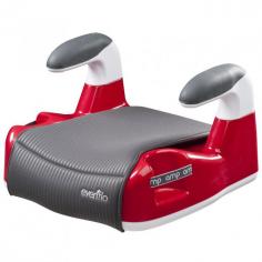 Evenflo AMP No-Back Booster Red Lets Toddlers Ride in Racy Safety Backless boosters don't have to be boring; in fact, the Evenflo AMP Performance no-back booster red is the perfect choice for the kid who loves to always be on the go. The white, gray and shining red colors and sleek styling lets your toddler imagine he's in a race car every time you go for a ride. He gets comfort and fodder for his budding imagination, and you get the peace of mind that he's in a seat that's been crash-tested to roughly twice the national standard. As soon as your child is tall enough to wear a seat belt without guides, he's ready for the Evenflo AMP no-back booster red. The seat is suitable for children 40-100 lbs. or about three years old, making it the last seat you'll need before he's old enough to ride solo. Contoured padding offers a firm yet soft surface that stays comfortable even on long road trips.