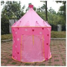 01.Pink Fairy Princess Pop Up Play tent create a kingdom in any corner of the house with this magical castle for kids. Every kid needs a place to let imagination run free or tell secrets to her best friend. 02.This charming, very portable castle lets her set up her own private world with ease. This hut house has sheer windows and a drop-down fabric door. 03.Each play tent comes with a fabric storage/carrying case, it's easy to fold and store. Fast and easy set up/breakdown with no tools required. 04.It's designed as children toy as well as a beautiful cubby house. The lightweight dome tent with water proof floor is great for indoor or outdoor use ideal for backyard, parks, parties, day care and more comes complete with sturdy poles for quick and easy assembly. 05.It is a small one which is easy to fit in compact home or kids room.